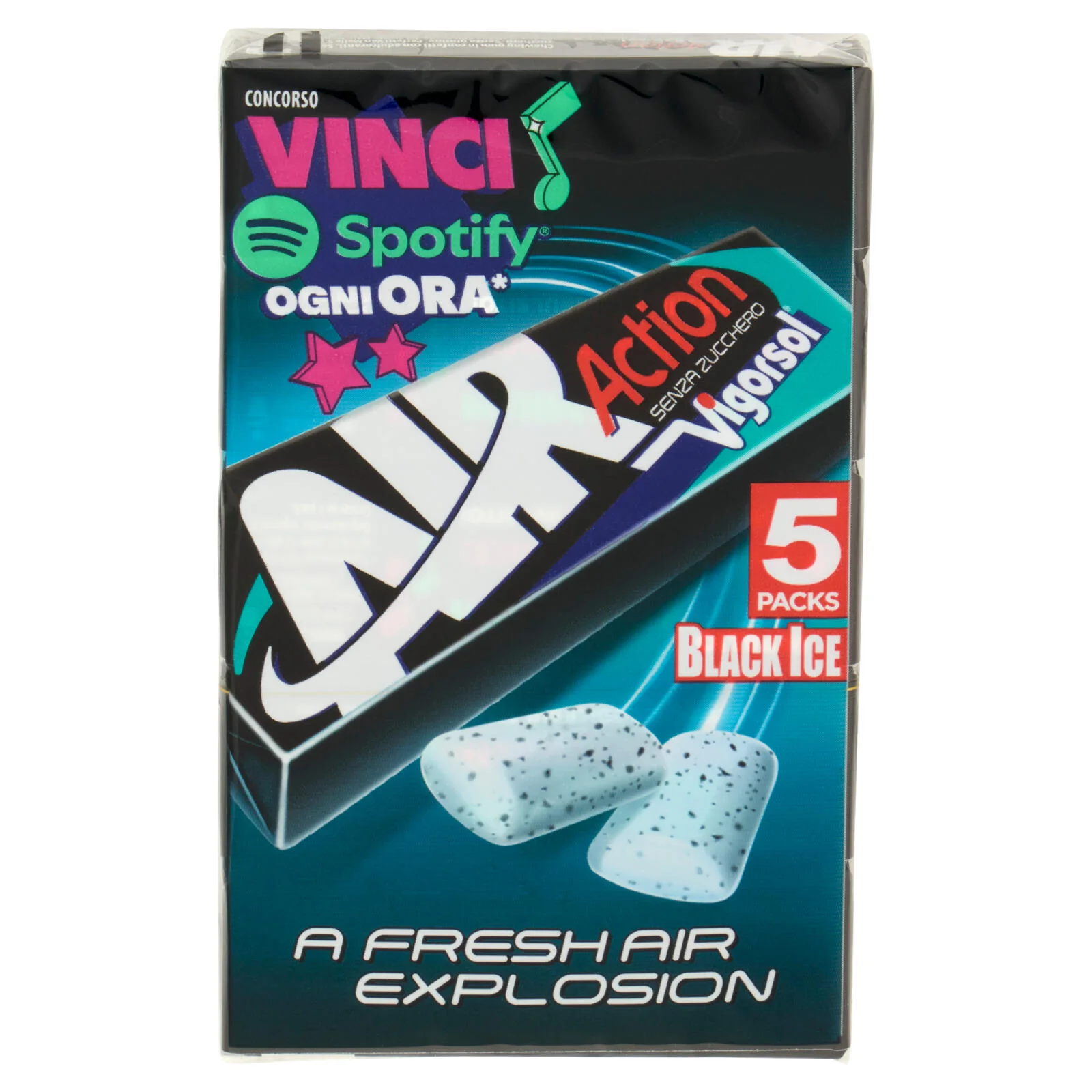 Vigorsol Air Action Black Ice 5 Packs 67,5 g - Image 2