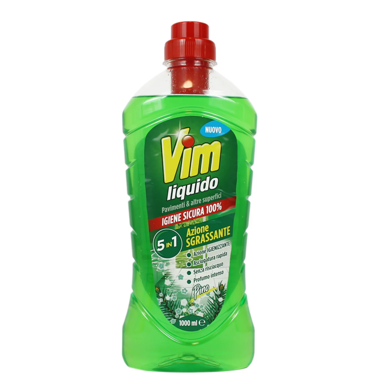 Vim - Liquido Pavimenti & Altre Superfici 5In1 Sgrassante Pino - 1000 Ml - Image 2