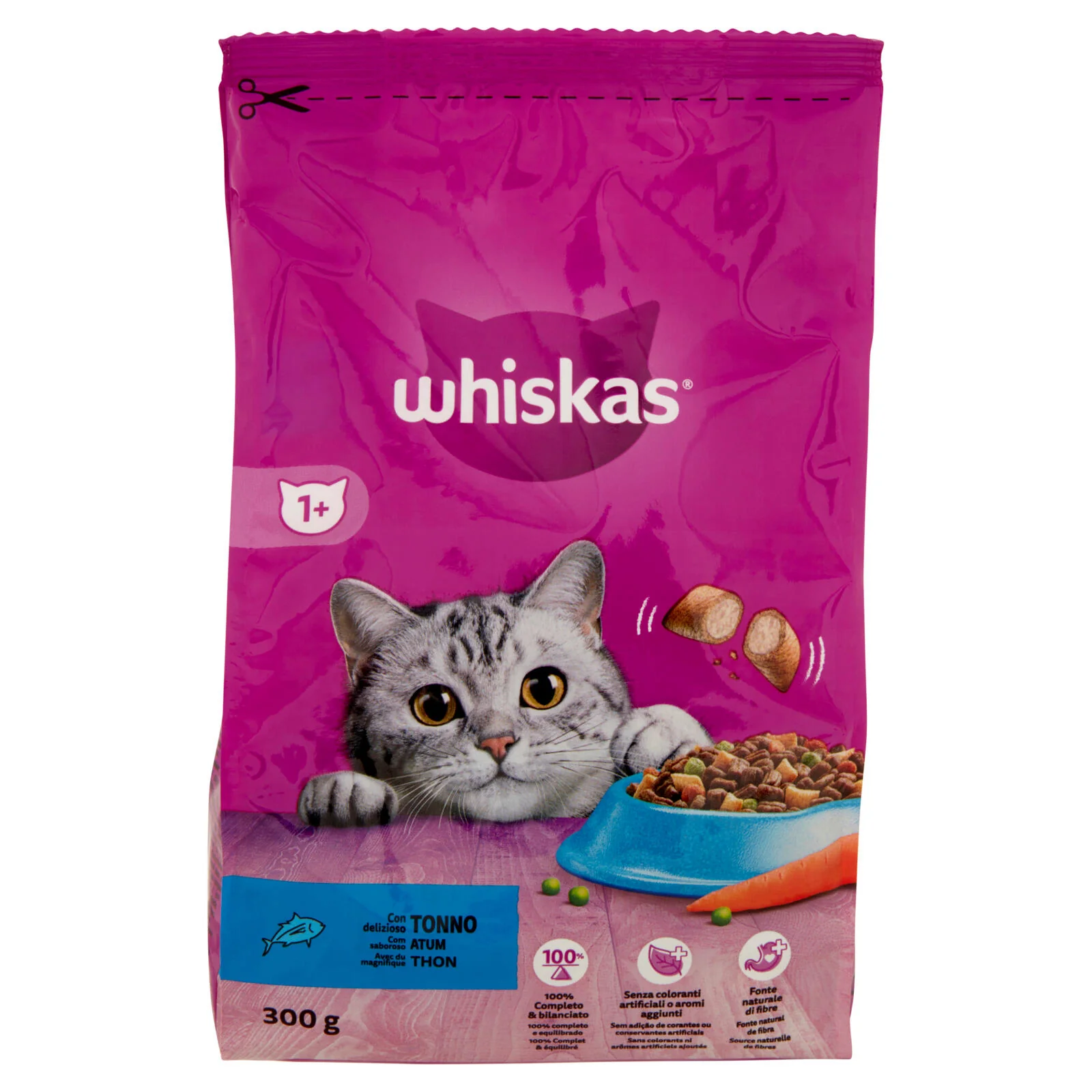 Whiskas Crocchette Cibo Secco Gatto con delizioso Tonno 300 g - Image 2