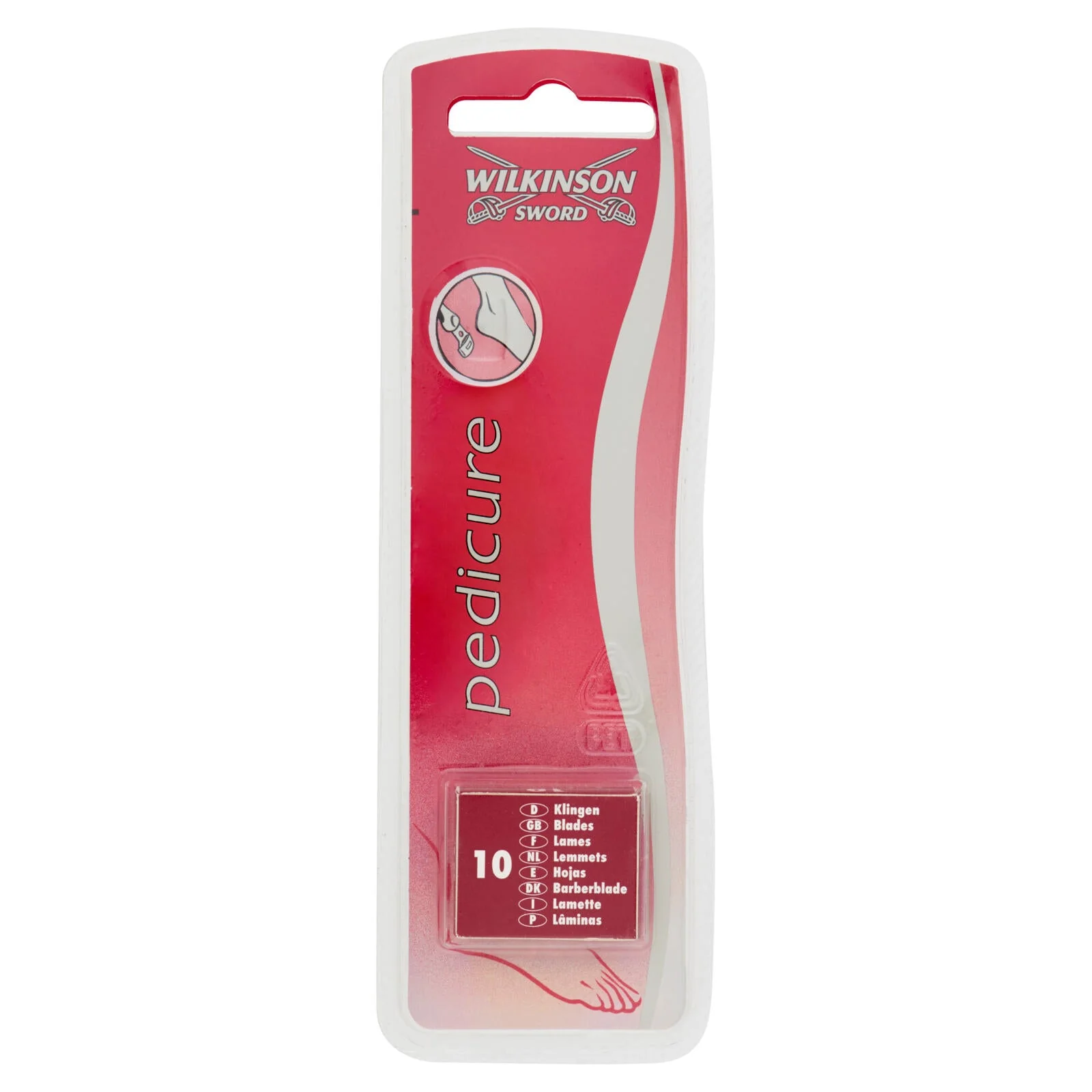 Wilkinson Sword pedicure Lametta per raschietto 10 pz