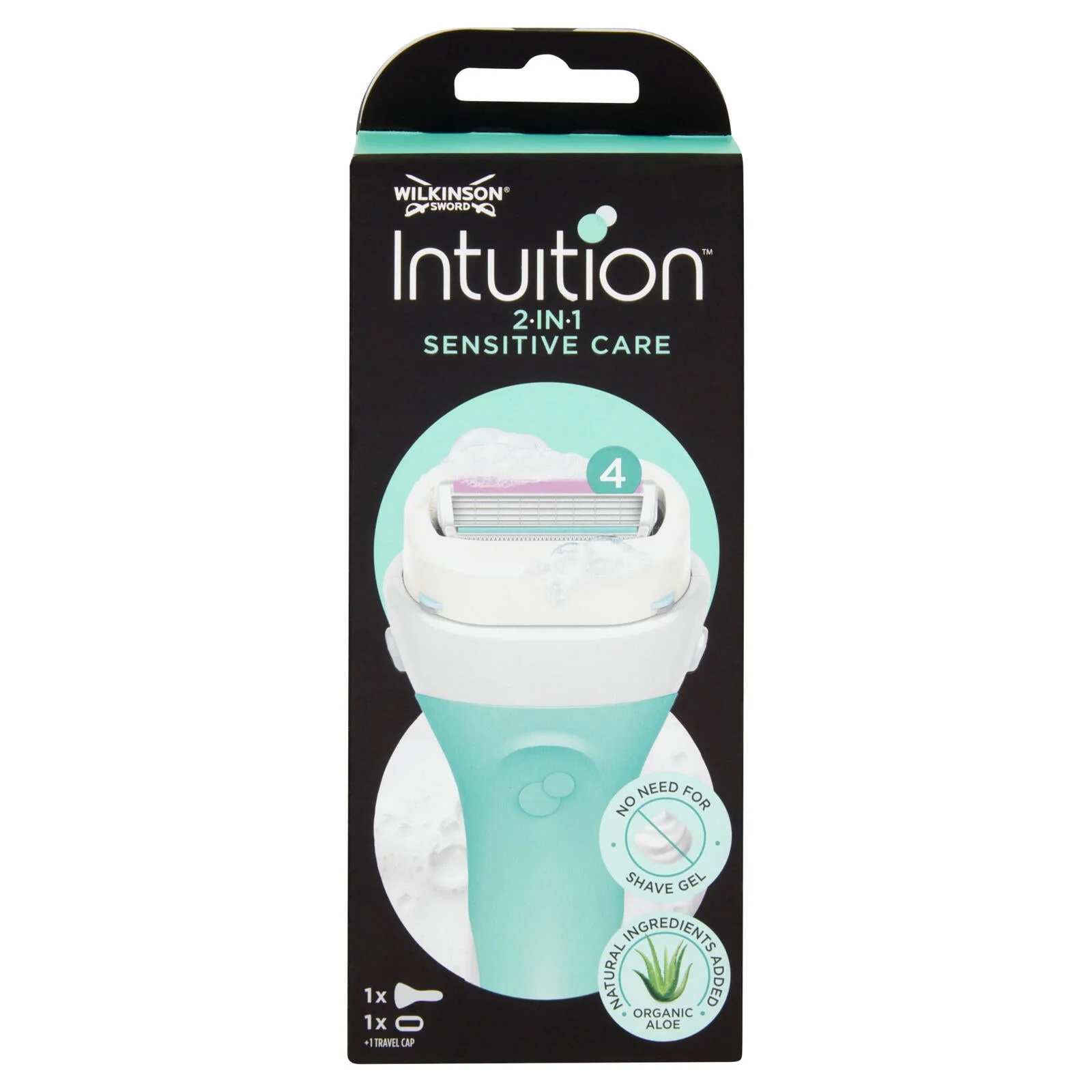 Wilkinson Sword Rasoio Intuition 2in1 Sensitive Care - Image 2