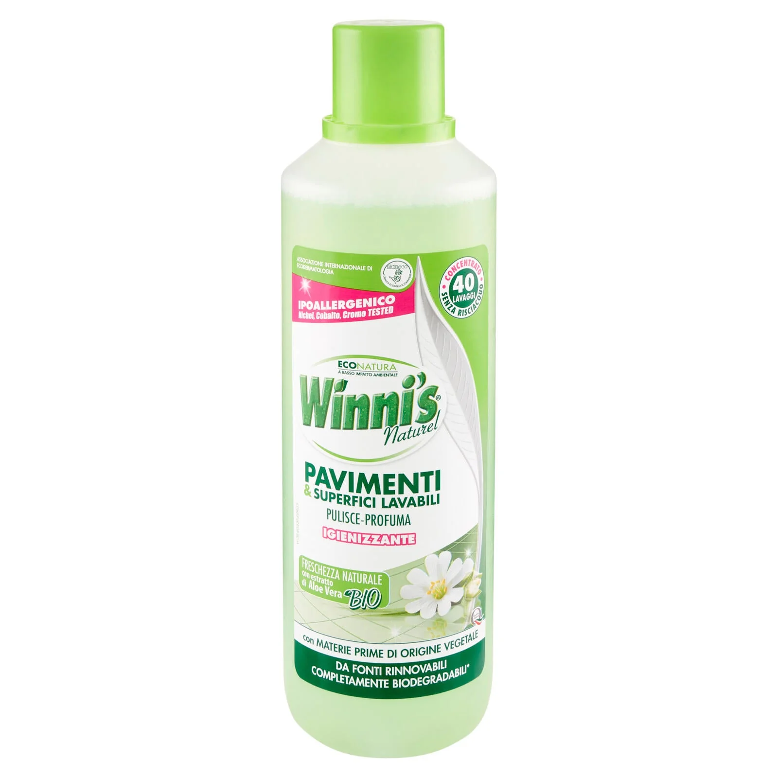 Winni's Naturel Pavimenti & Superfici Lavabili Igienizzante 1000 ml - Image 3