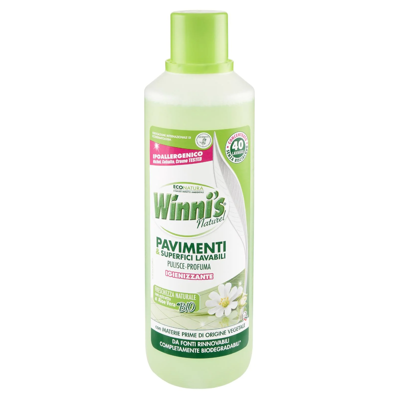 Winni's Naturel Pavimenti & Superfici Lavabili Igienizzante 1000 ml - Image 4