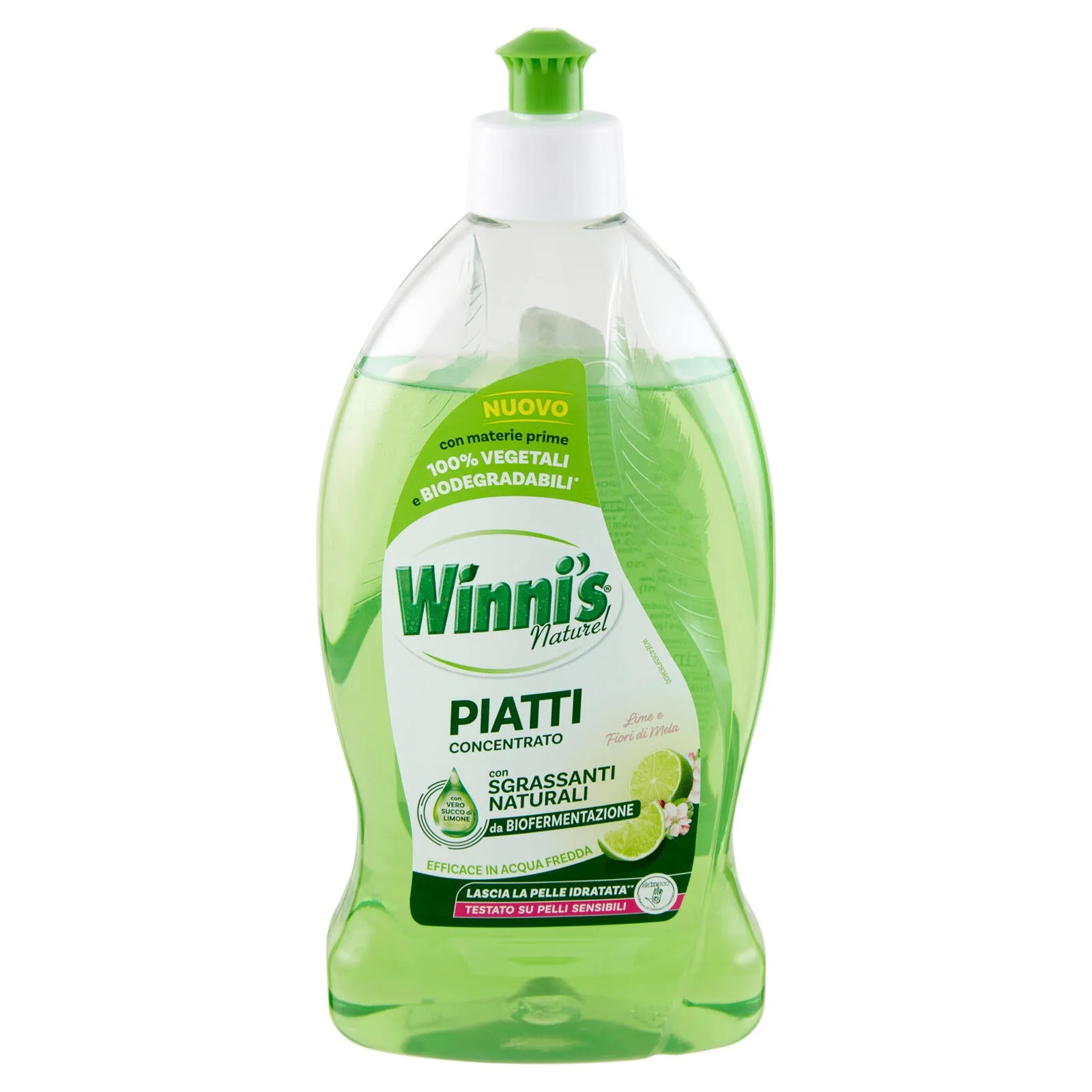 Winni's Naturel Piatti Concentrato Lime e fiori di Mela 480 ml - Image 3