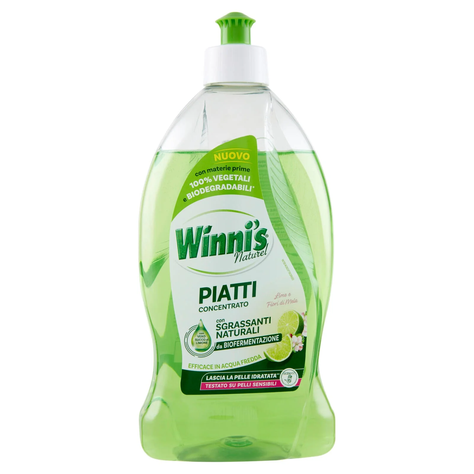 Winni's Naturel Piatti Concentrato Lime e fiori di Mela 480 ml - Image 4