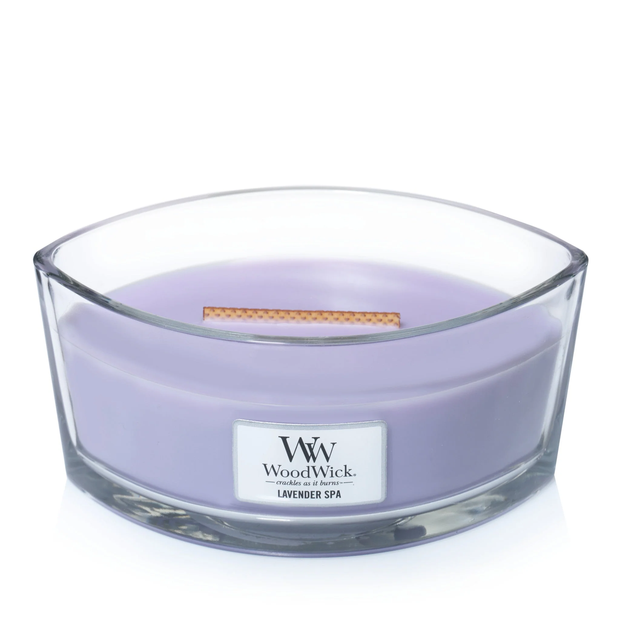 Woodwick - Candela Ellipse Lavender Spa - Image 2