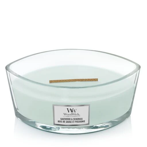 Woodwick - Candela Ellipse Sagewood & Seagrass - Image 2