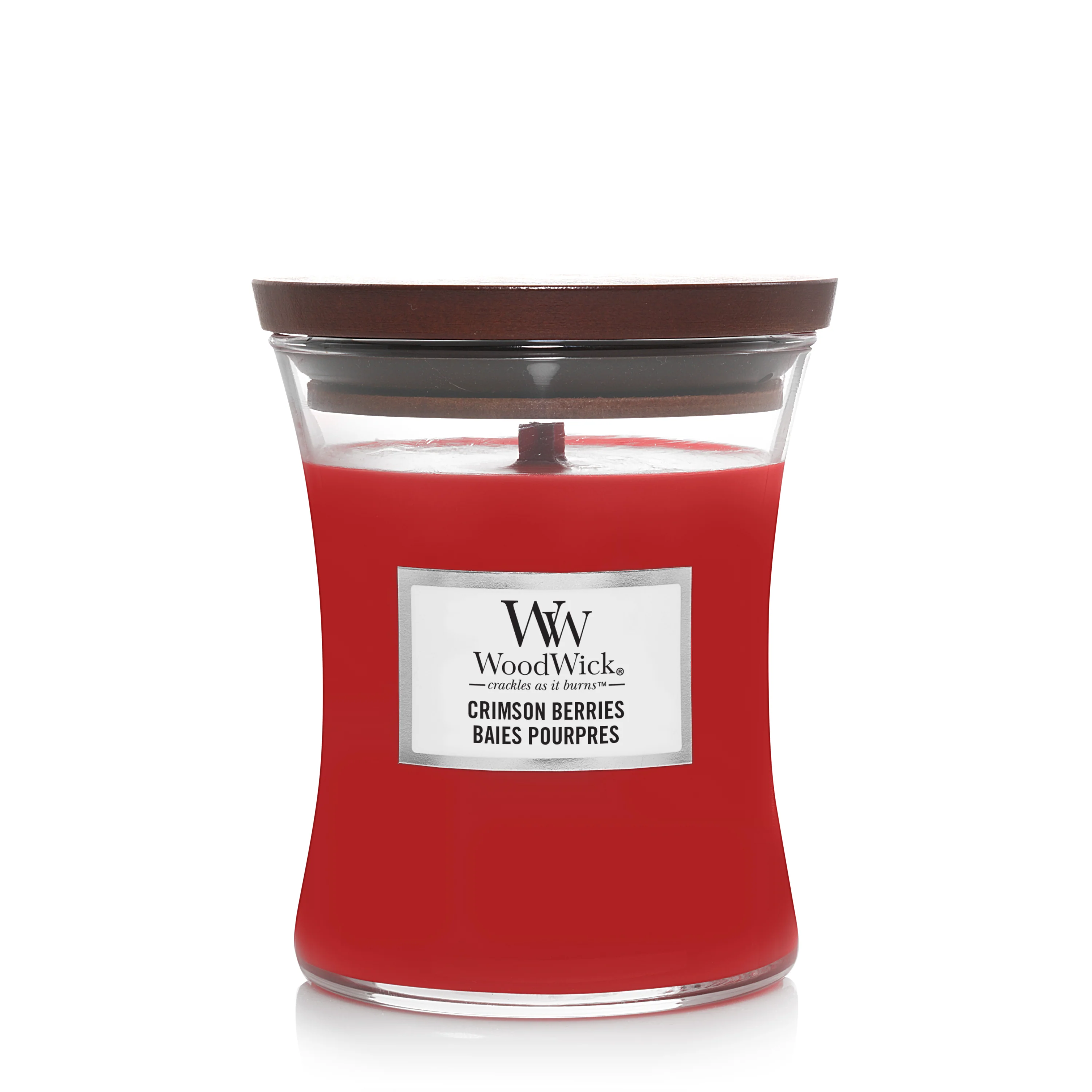 Woodwick - Candela Piccola Crimson Berries