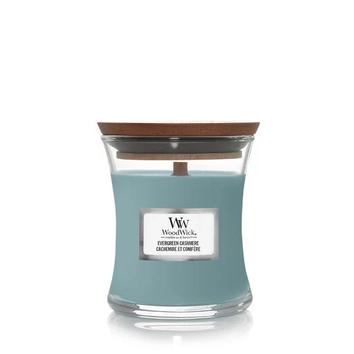 Woodwick - Candela Piccola Evergreen Cashmere