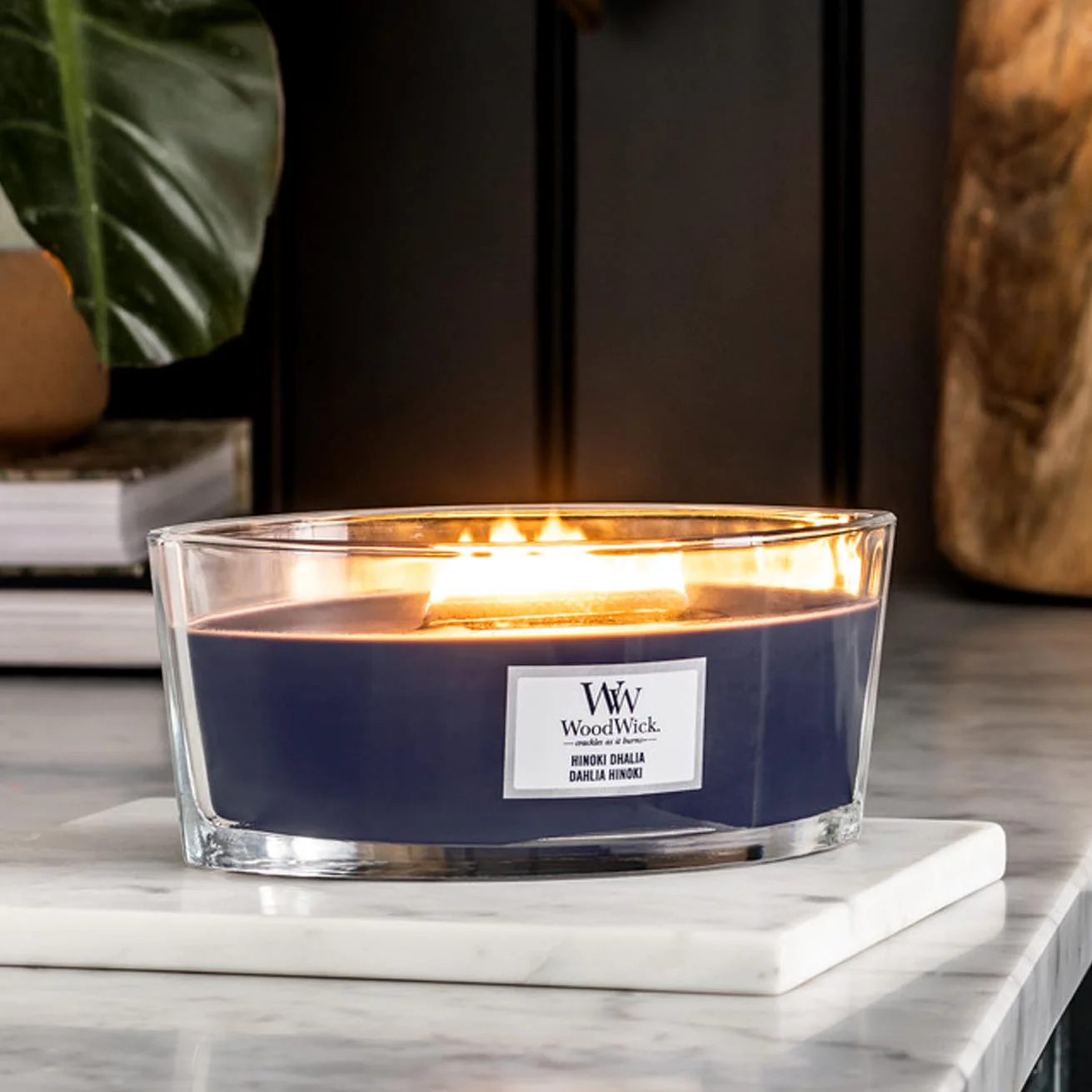 Woodwick - Candela Ellipse Hinoki Dahlia - Image 2