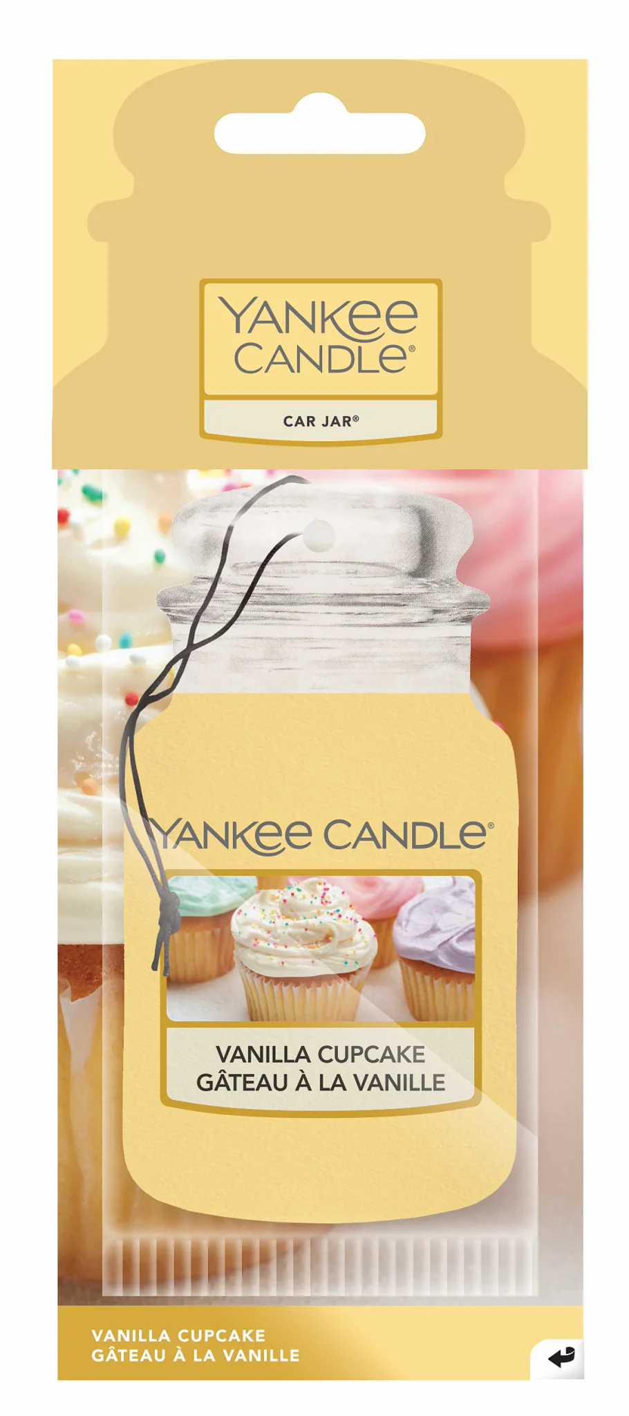 Yankee Candle - Car Jar Vanilla Cupcake