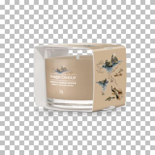 Yankee Candle - Candela votiva in vetro Amber & Sandalwood - Image 3
