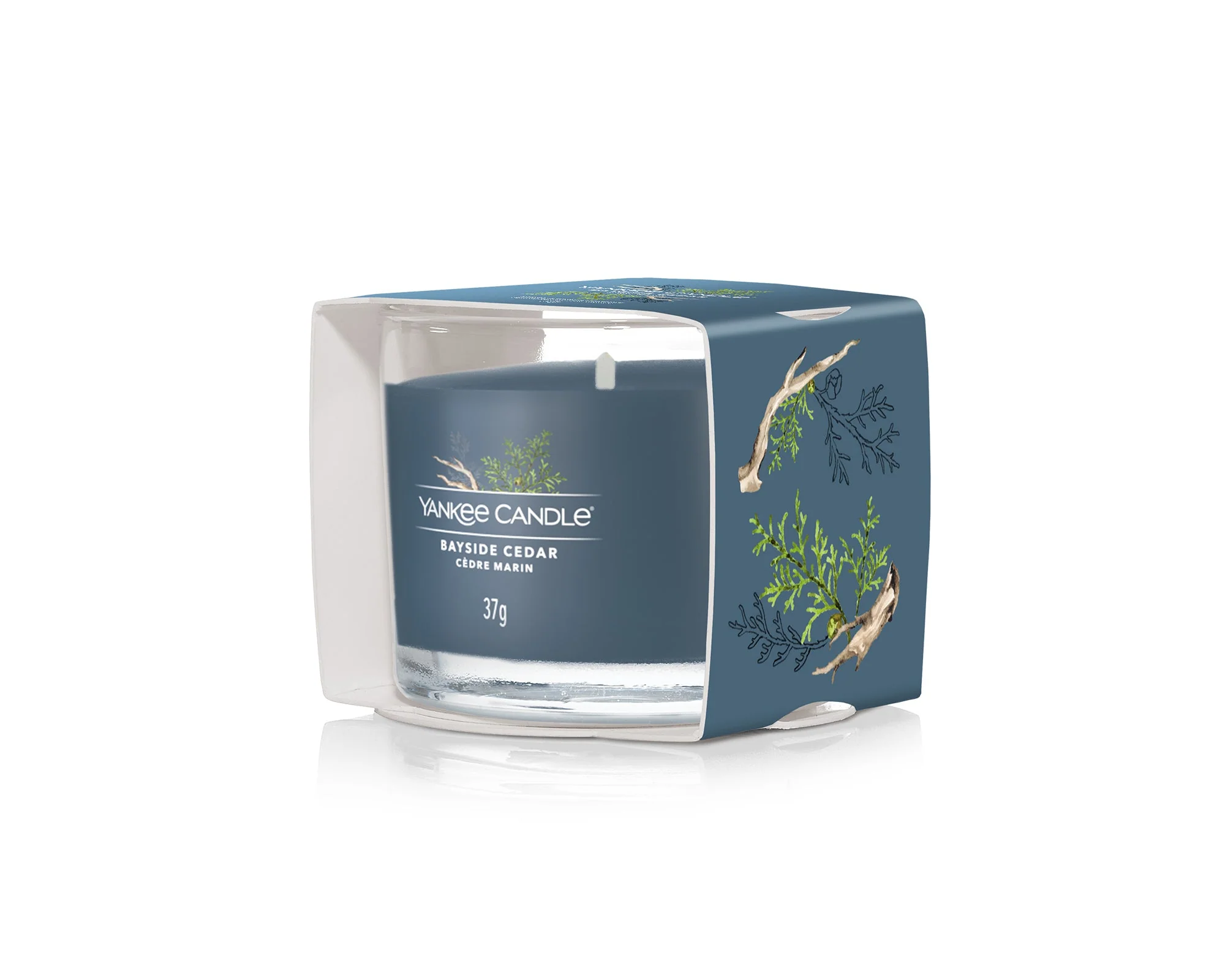 Yankee Candle - Candela votiva in vetro Bayside Cedar - Image 2