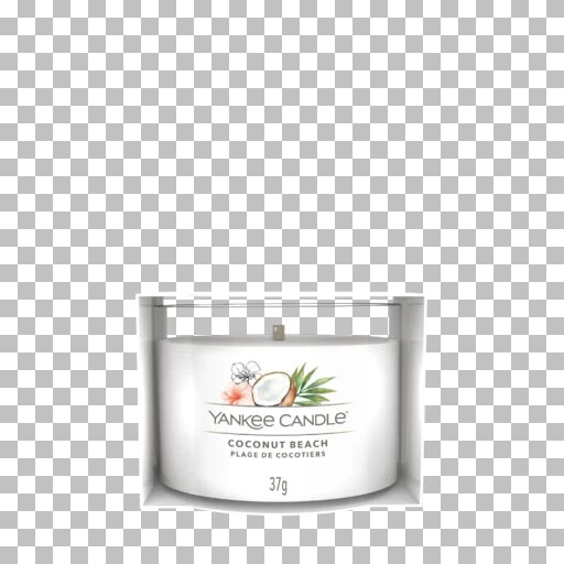 Yankee Candle - Candela votiva in vetro Coconut Beach - Image 2
