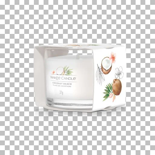 Yankee Candle - Candela votiva in vetro Coconut Beach - Image 3