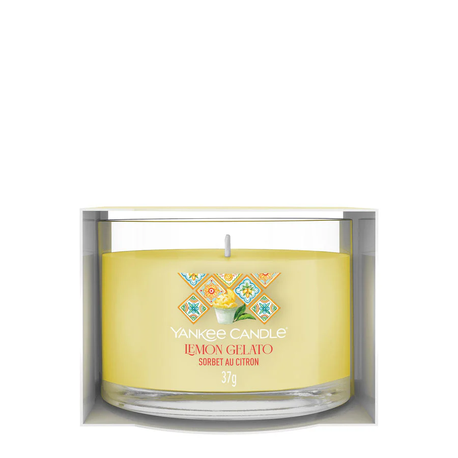 Yankee Candle - Candela votiva in vetro Lemon Gelato - Image 2