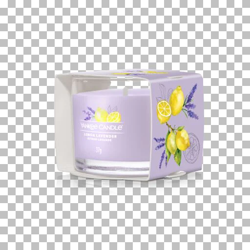 Yankee Candle - Candela votiva in vetro Lemon Lavender - Image 2