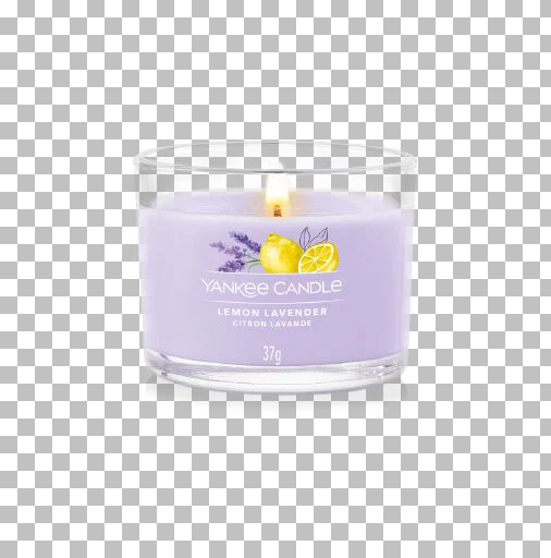 Yankee Candle - Candela votiva in vetro Lemon Lavender - Image 3