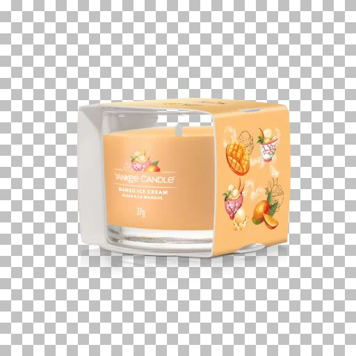 Yankee Candle - Candela votiva in vetro Mango Ice Cream - Image 3