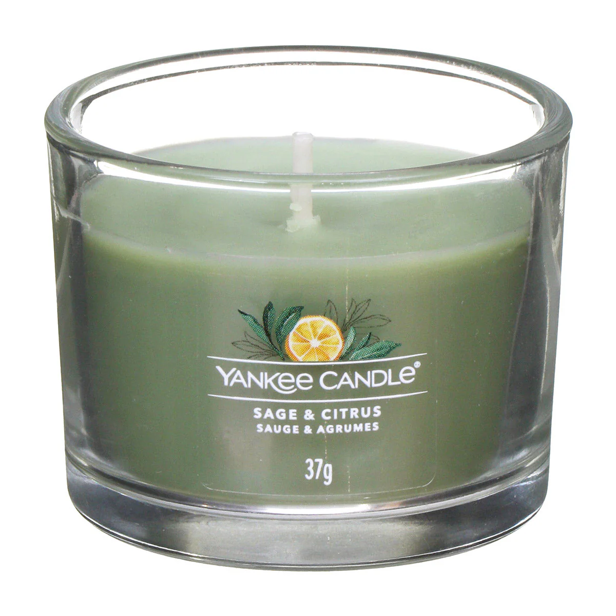 Yankee Candle - Candela votiva in vetro Sage & Citrus - Image 2