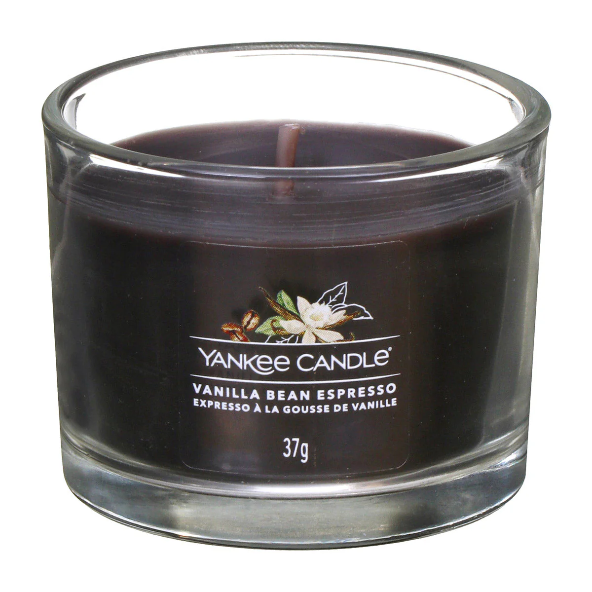 Yankee Candle - Candela votiva in vetro Vanilla Bean Espresso - Image 2