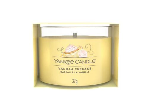 Yankee Candle - Candela Votiva in vetro Vanilla Cupcake - Image 3