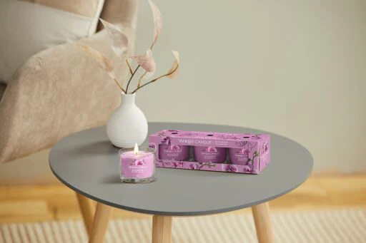 Yankee Candle - Candele votive in vetro - set da 3 - Wild Orchid - Image 2