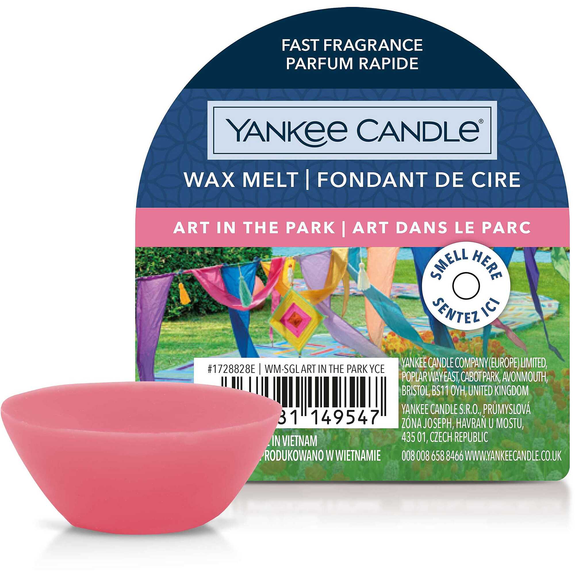 Yankee Candle - Cera da Fondere Art in the Park