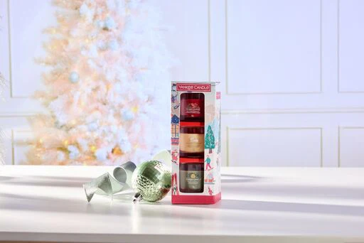 Yankee Candle - Confezione regalo Holiday Party 3 candele mini