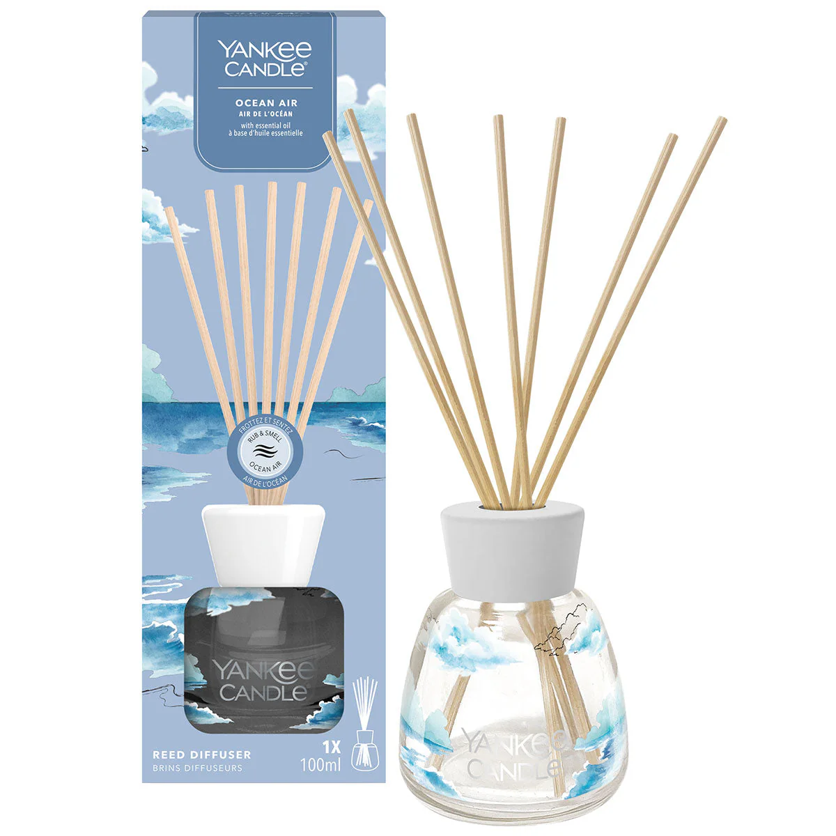 Yankee Candle - Diffusore a bastocini Ocean Air - Image 2