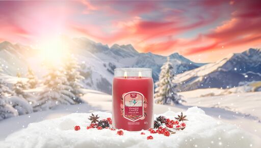 Yankee Candle - Giara grande Signature  Santa on Skis