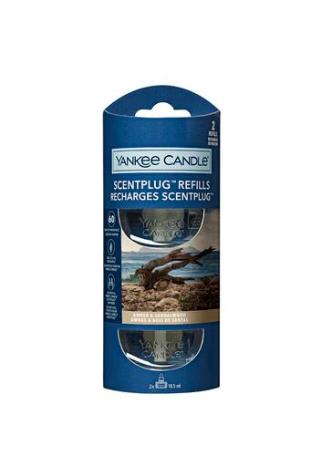 Yankee Candle - Ricarica Scent Plug Amber & Sandalwood