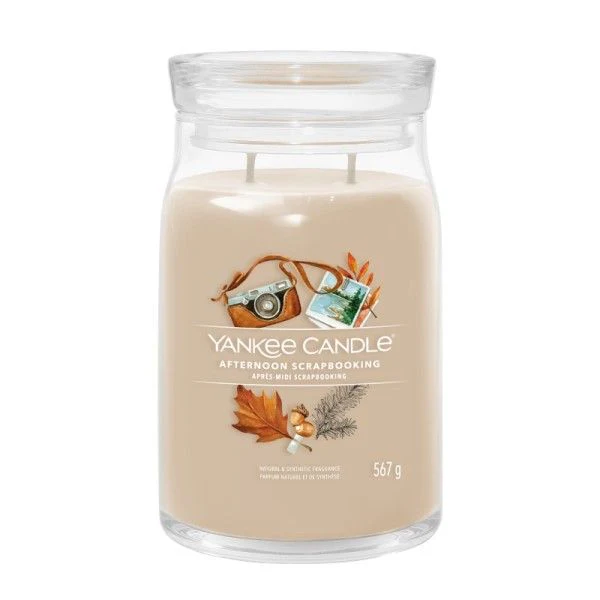 Yankee Candle Signature - Giara grande Afternoon Scrapbooking - Image 2