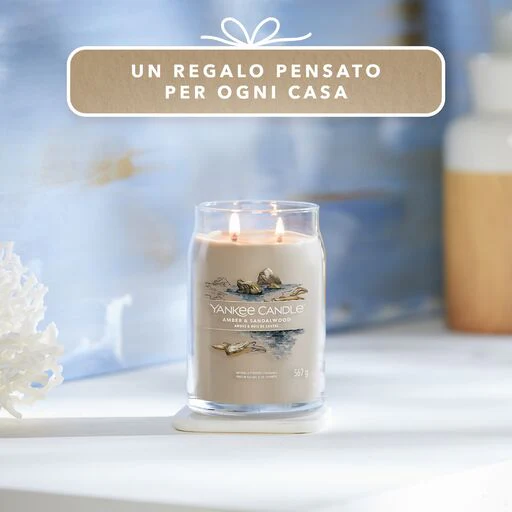Yankee Candle Signature - Giara grande Amber & Sandalwood - Image 3