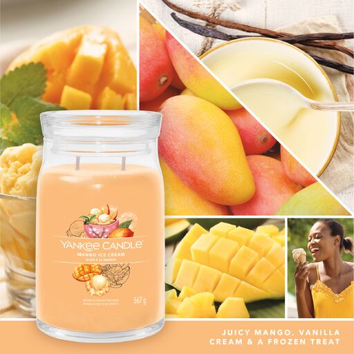 Yankee Candle Signature - Giara grande Mango Ice Cream - Image 4