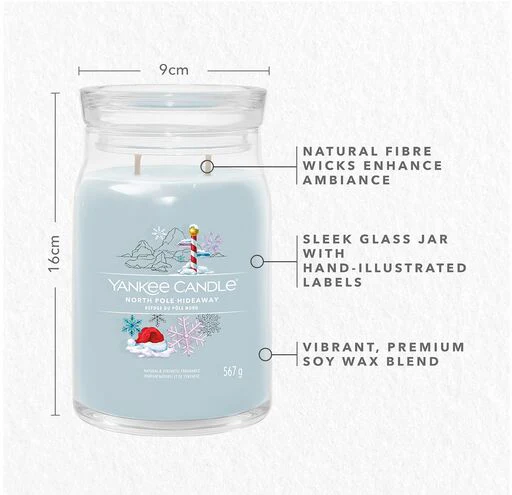 Yankee Candle Signature - Giara grande North Pole Hideaway - Image 2