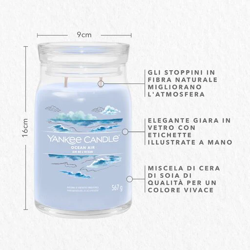 Yankee Candle Signature - Giara grande Ocean Air - Image 2