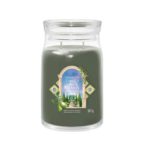 Yankee Candle Signature - Giara grande Olive & Cypress - Image 5