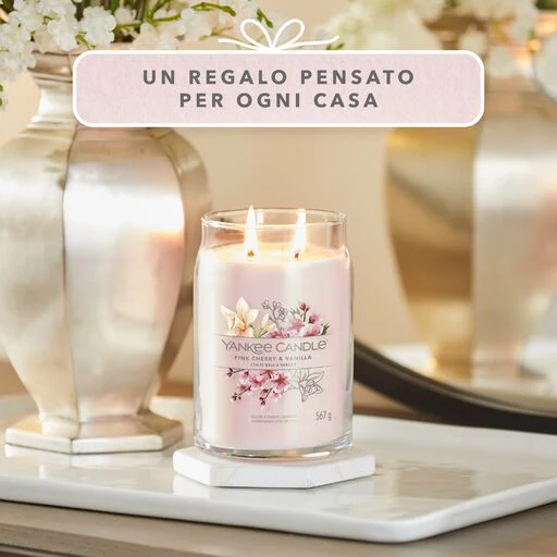 Yankee Candle Signature - Giara grande Pink Cherry & Vanilla
