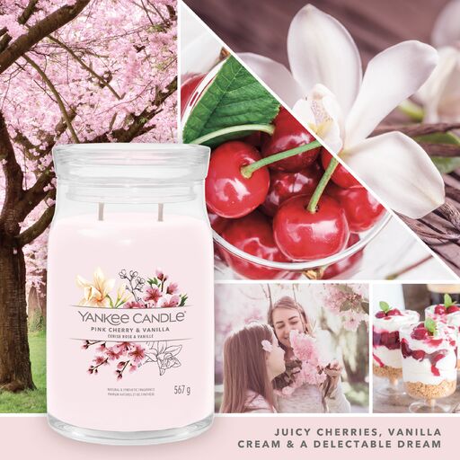 Yankee Candle Signature - Giara grande Pink Cherry & Vanilla - Image 4