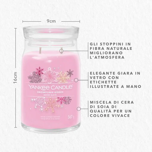 Yankee Candle Signature - Giara grande Snowflake Kisses - Image 2