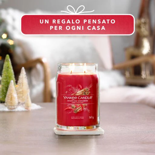 Yankee Candle Signature - Giara grande Sparkling Cinnamon - Image 3