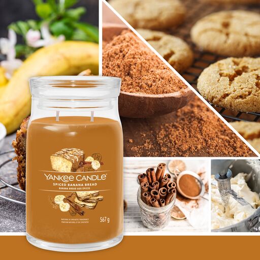 Yankee Candle Signature - Giara grande Spiced Banana Bread - Image 2