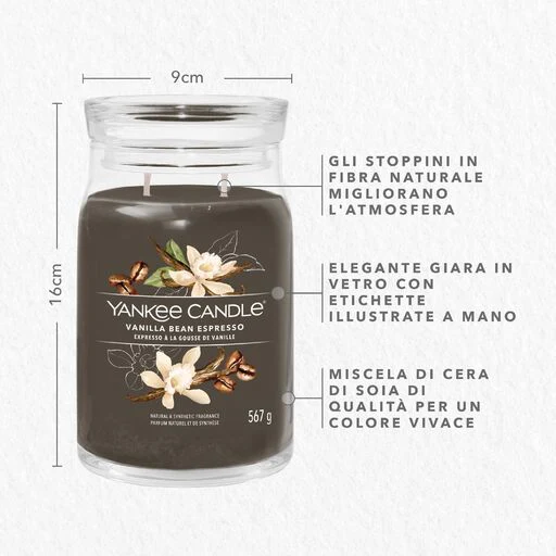 Yankee Candle Signature - Giara grande Vanilla Bean Espresso - Image 3