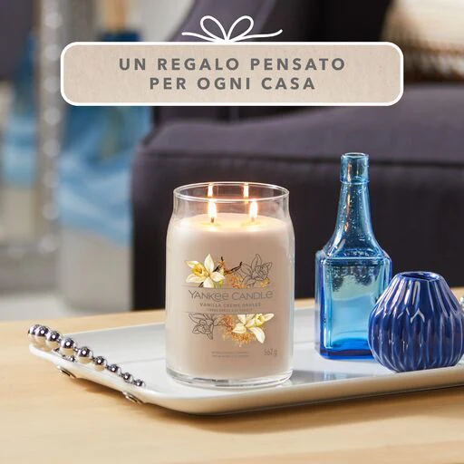Yankee Candle Signature - Giara grande Vanilla Crème Brûlée - Image 2