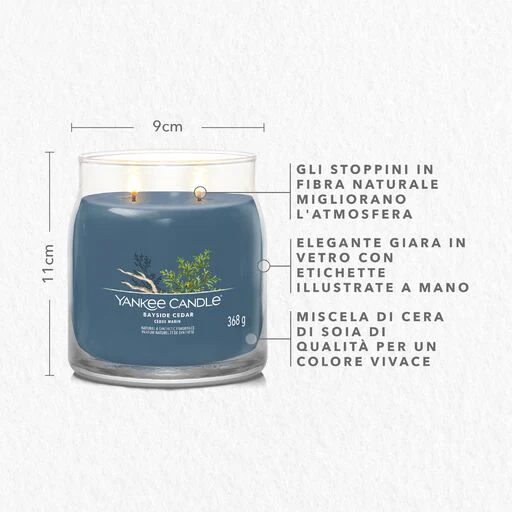 Yankee Candle Signature - Giara Media Bayside Cedar - Image 2