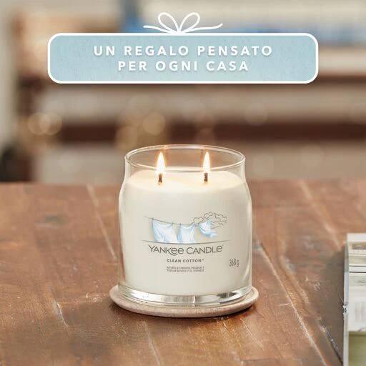 Yankee Candle Signature - Giara Media Clean Cotton - Image 3
