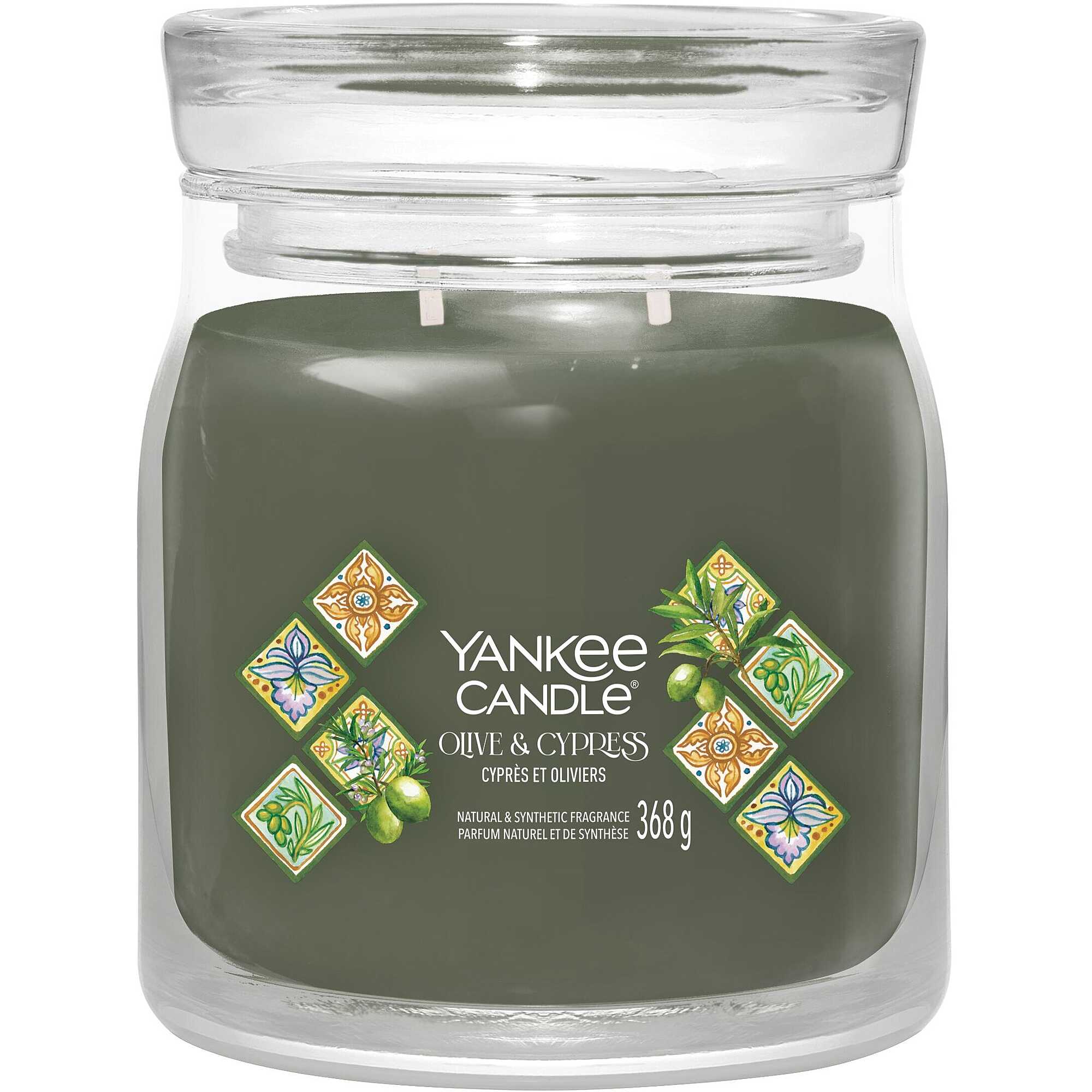 Yankee Candle Signature - Giara Media Olive & Cypress - Image 2