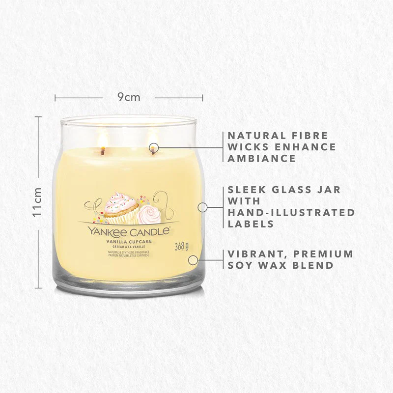 Yankee Candle Signature - Giara Media Vanilla Cupcake - Image 2