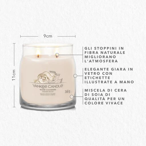Yankee Candle Signature - Giara Media Warm Cashmere - Image 2